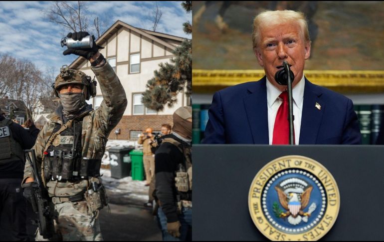 Afirmó que el ICE está realizando un “gran trabajo” al detener a “miles de criminales ilegales de muchas nacionalidades”. EFE