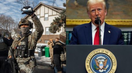 Afirmó que el ICE está realizando un “gran trabajo” al detener a “miles de criminales ilegales de muchas nacionalidades”. EFE