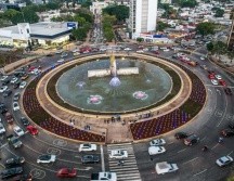Se amplió el radio de la glorieta, se habilitaron cruces peatonales seguros, con semaforización visual y auditiva a fin garantizar la seguridad para llegar al monumento, se instaló una estación de Mi Bici y se rehabilitaron todas las instalaciones hidrosanitarias. EL INFORMADOR/ A. Navarro