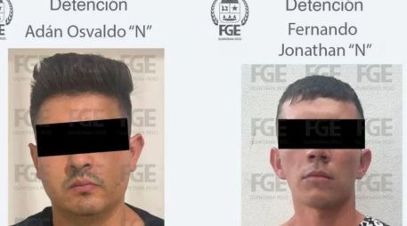 La Fiscalía recordó que un día antes ya se había informado sobre la detención de otros dos presuntos implicados en el mismo crimen, identificados como Fernando Jonathan “N” y Adán Osvaldo “N”. ESPECIAL