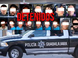Estos son los resultados de la Comisaría de Seguridad Ciudadana de Guadalajara conseguidos durante la semana pasada. EL INFORMADOR / ARCHIVO