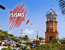 La mañana de este miércoles 14 de enero, un temblor se registró cerca del municipio de Puerto Vallarta, Jalisco. ESPECIAL / CANVA