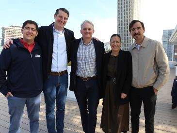 Gerson Esquivel, Brian Zink, David C. McGrath, Sofía Álvarez del Castillo y Carlos Albarrán. GENTE BIEN JALISCO / Revista del 16 de enero 2026