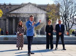 La renovación incluye su ampliación hasta las escalinatas del Teatro Degollado, al convertir esta parte de la calle Degollado en un espacio completamente peatonal. EL INFORMADOR / A. NAVARRO