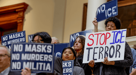 Manifestaciones en contra del ICE en Georgia. EFE / ARCHIVO