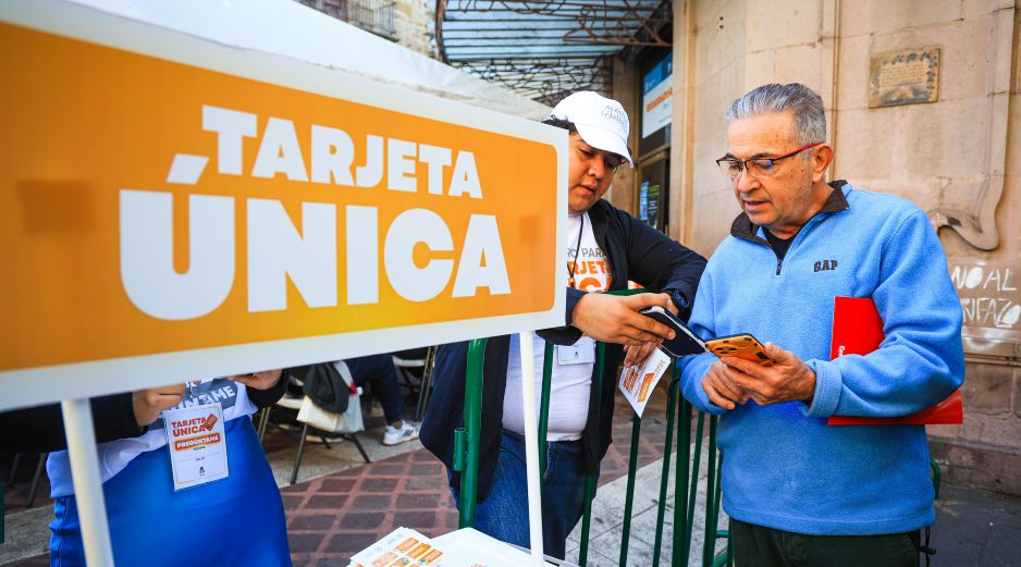 Usuarios que no lograron finalizar su registro en la Tarjeta Única podrán acudir a módulos para continuar el trámite. EL INFORMADOR/ARCHIVO