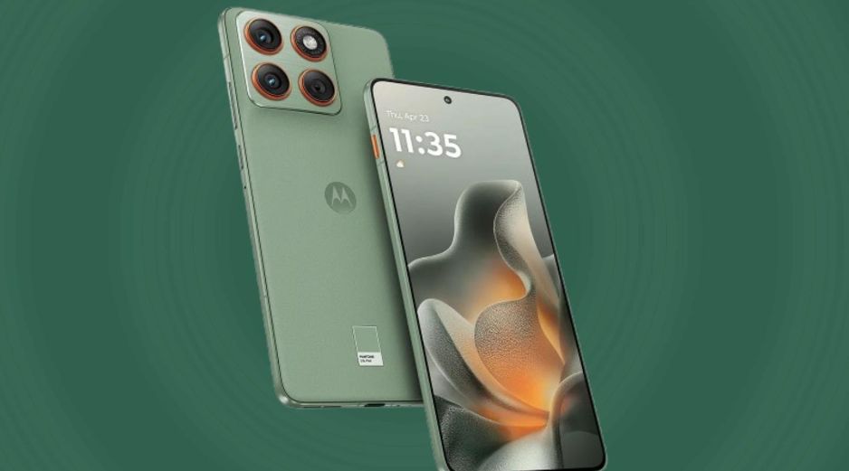 Un nuevo smartphone de Motorola llega con énfasis en cámaras de alta resolución y funciones impulsadas por inteligencia artificial. MOTOROLA/ESPECIAL