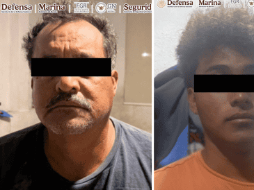 Los detenidos fueron identificados como Víctor Manuel 