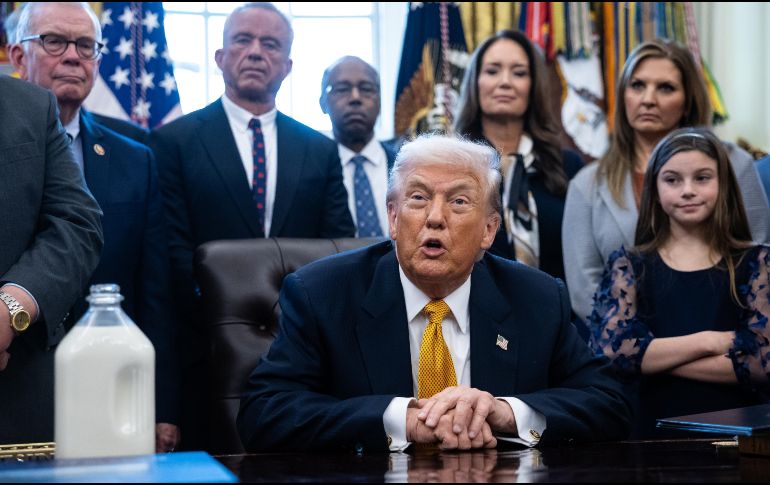 Este miércoles, Trump aseguró haber tenido una llamada telefónica con la presidenta en funciones de Venezuela, Delcy Rodríguez, a quien calificó como una 