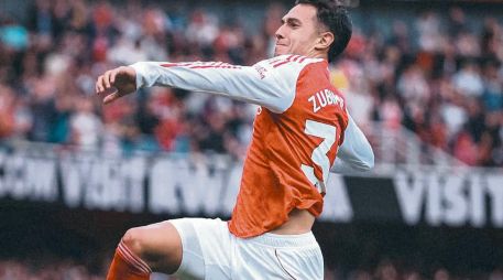 Martín Zubimendi marcó el tanto que le dio el triunfo a los Gunners en el encuentro de Ida. ESPECIAL