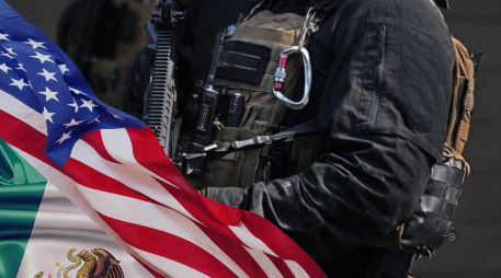 Según el NYT, Estados Unidos presiona a México para que el país permita que las fuerzas militares de ambas naciones realicen operaciones conjuntas para desmantelar laboratorios de fentanilo. ESPECIAL / AFP y CANVA