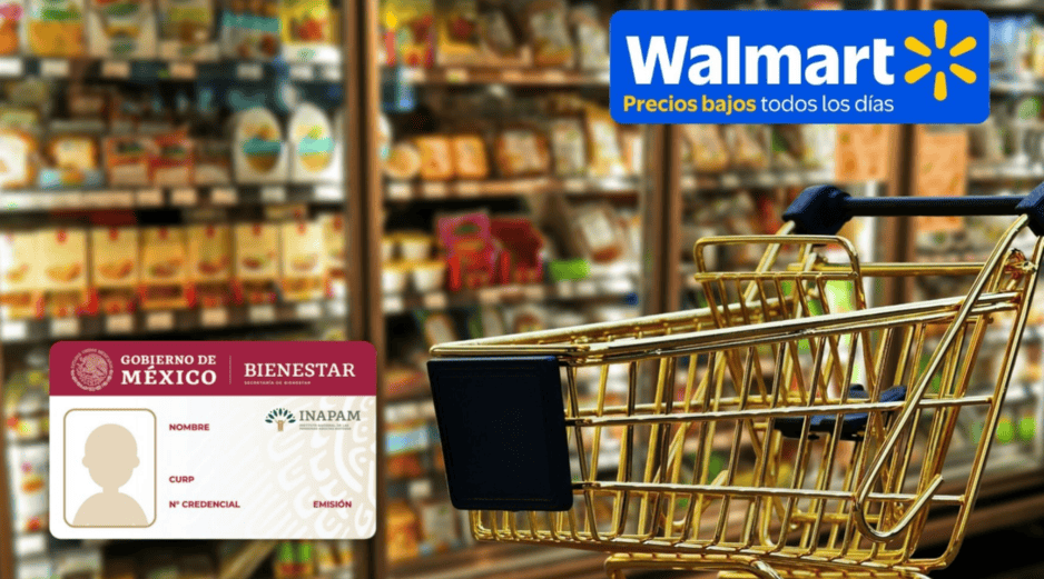 Adultos mayores con tarjeta Inapam podrán obtener descuento en Walmart durante el 2026. CANVA/ESPECIAL