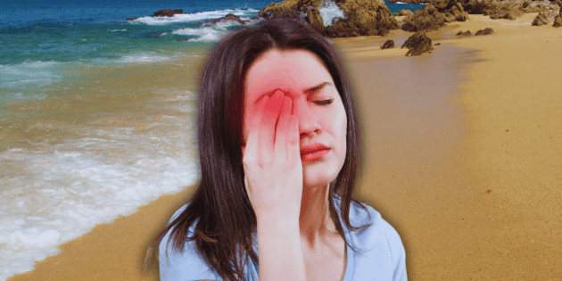 Viral: Par&aacute;sito devora su c&oacute;rnea tras visitar playas mexicanas