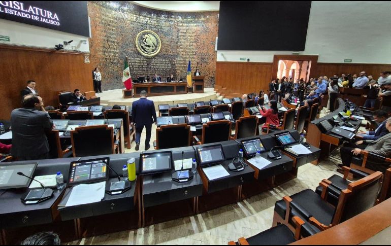 El Congreso avaló distintos acuerdos en contra del aumento a la tarifa del transporte público. EL INFORMADOR/M.HERNÁNDEZ