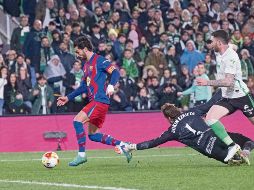 Ferran Torres marcó el primer gol del encuentro. EFE