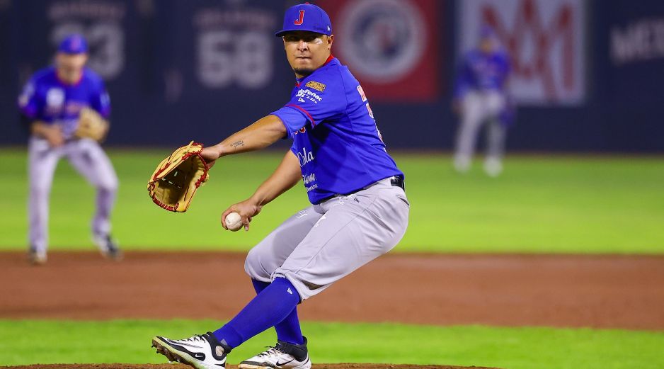 Ronald Medrano maniató a la ofensiva de Mexicali por seis entradas. CORTESÍA/Charros de Jalisco