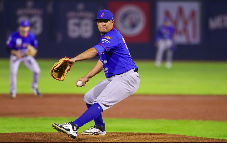 Ronald Medrano maniató a la ofensiva de Mexicali por seis entradas. CORTESÍA/Charros de Jalisco