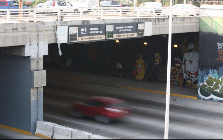 Desde la implementación de los radares de velocidad, los accidentes en Jalisco han disminuido 67.1%. EL INFORMADOR/Archivo