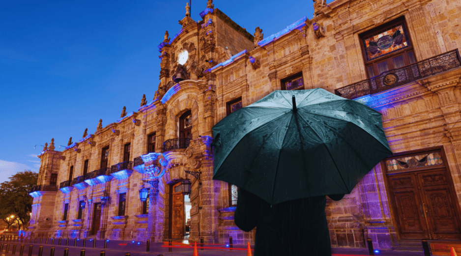 El pronóstico del clima para Guadalajara contempla la probabilidad de lluvias, aunque ligeras, este viernes. ESPECIAL / CANVA