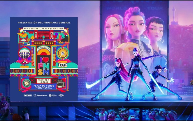 Este es el cartel completo de la Feria de San Marcos 2026. ESPECIAL / NETFLIX / FACEBOOK Feria de San Marcos