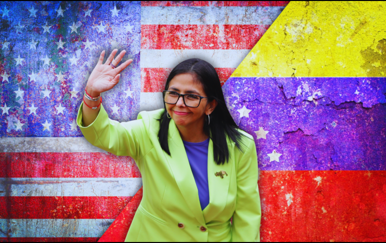 La presidenta encargada de Venezuela, Delcy Rodríguez, se reunió el jueves en Caracas con el director de la CIA, John Ratcliffe, con quien abordó temas de seguridad en un esfuerzo por acercar posiciones. EFE / ARCHIVO