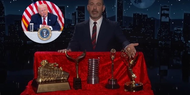 Jimmy Kimmel se burla de Trump y Mar&iacute;a Corina Machado