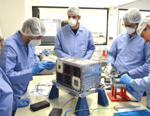 El microsatélite de la Comisión Nacional de Actividades Espaciales fue desarrollado en conjunto con la empresa argentina VENG S.A. INSTAGRAM/@ing_unlp