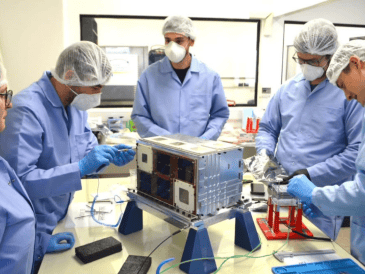 El microsatélite de la Comisión Nacional de Actividades Espaciales fue desarrollado en conjunto con la empresa argentina VENG S.A. INSTAGRAM/@ing_unlp