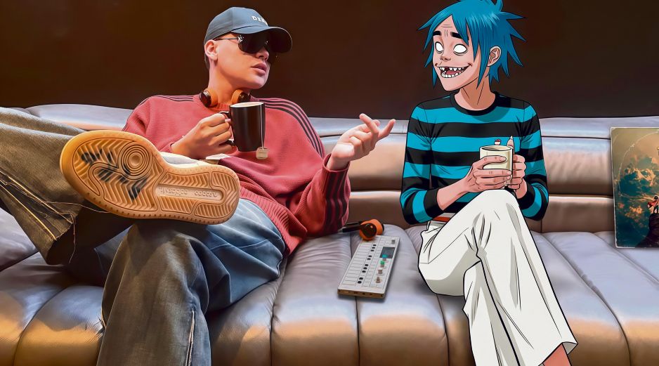 Bizarrap celebra su primer encuentro musical con Gorillaz en “Orange County”, un cruce de estilos. ESPECIAL