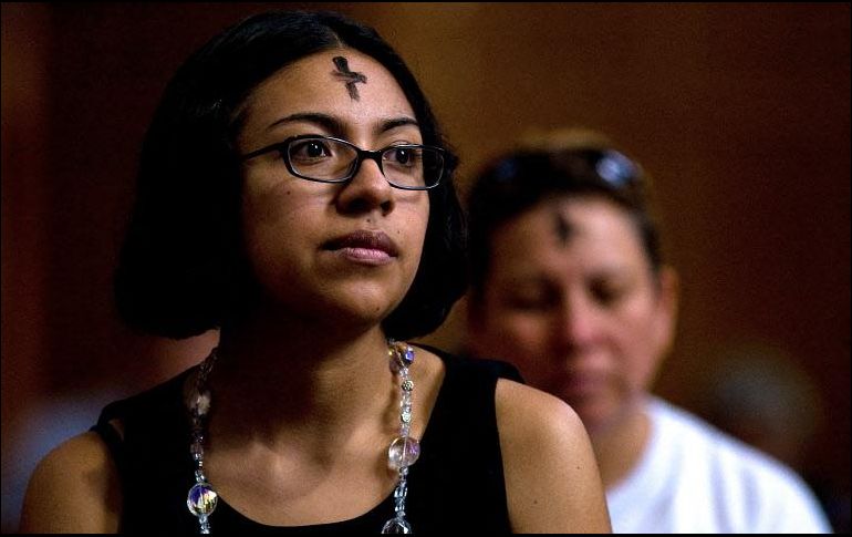 En 2026, el Miércoles de Ceniza se celebrará el 18 de febrero.  AFP / ARCHIVO