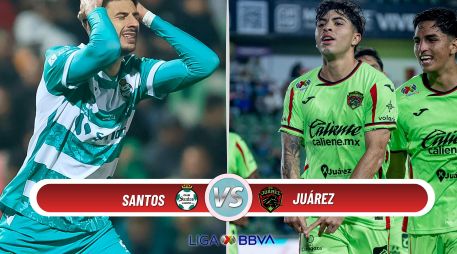 Santos y Juárez se enfrentan este domingo en el Estadio TSM por la J3. ESPECIAL / IMAGO7 y CANVA