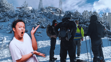 Protección Civil pide a los visitantes seguir las indicaciones del personal en el Nevado de Colima. ESPECIAL / Protección Civil Jalisco