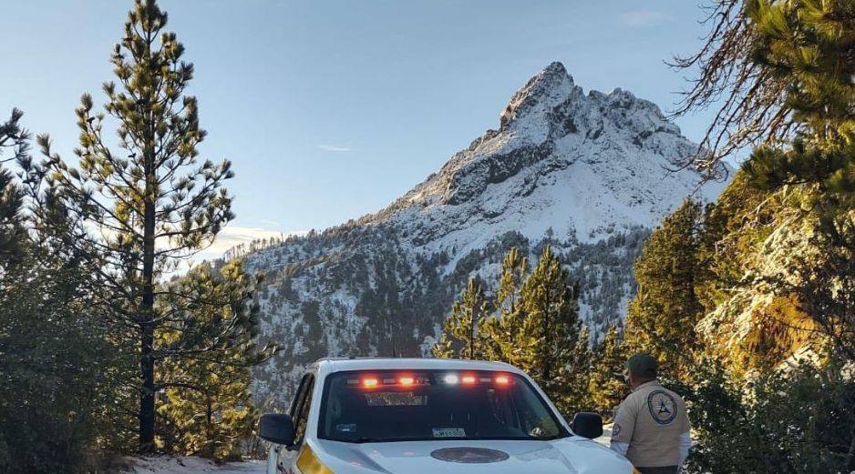 El invierno es la temporada propicia para atestiguar la presencia de nieve en el Nevado de Colima, aunque se debe visitar con precauciones. ESPECIAL / UEPCyBJ