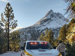 El invierno es la temporada propicia para atestiguar la presencia de nieve en el Nevado de Colima, aunque se debe visitar con precauciones. ESPECIAL / UEPCyBJ