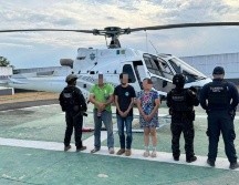 Las personas detenidas y lo asegurado quedaron a disposición de las autoridades respectivas para darle causa legal. ESPECIAL/X/ @SSeguridad_Mich