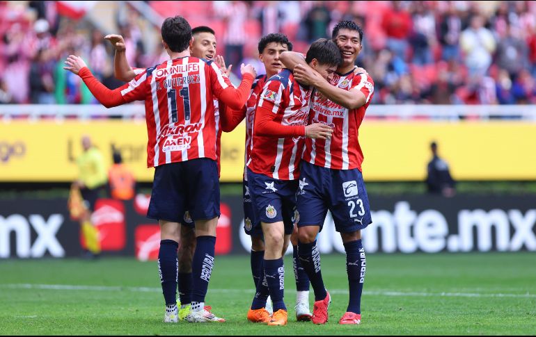 Guadalajara aseguró los tres puntos y confirmó su gran momento futbolístico. IMAGO7.