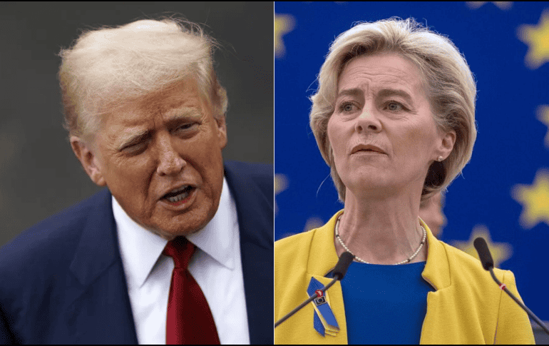 Líderes europeos señalaron que las amenazas arancelarias de Trump ponen en riesgo la cooperación entre aliados históricos. EFE/ARCHIVO/ESPECIAL