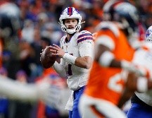 Josh Allen empeoró su marca a siete derrotas en siete tiempos extra jugados. AFP.
