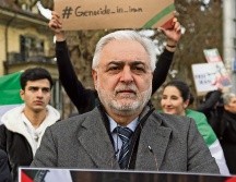 Dentro y fuera de Irán, grupos opositores mantienen sus consignas en las calles. EFE/P. Klaunzer