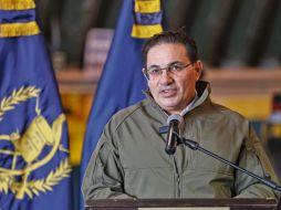 Marco Antpnio Villeda. El ministro de Gobernación advirtió que no cederán ante los criminales. EFE/M. Macz