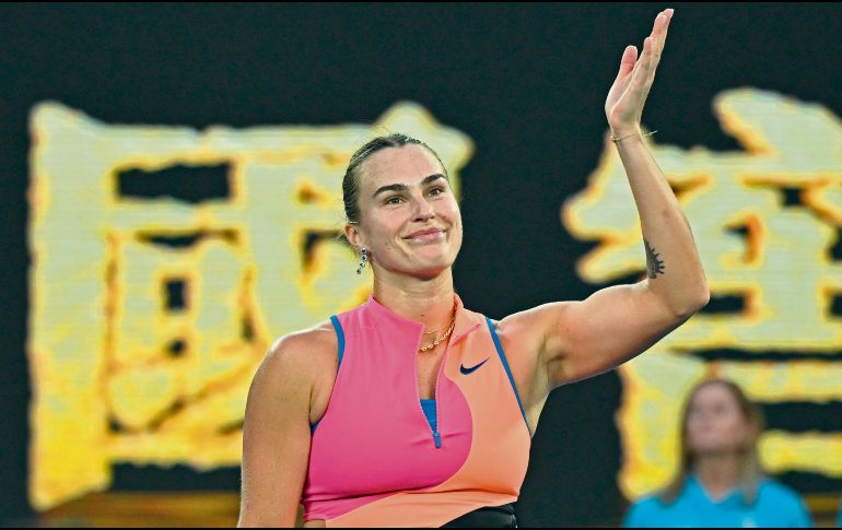 Aryna Sabalenka busca su tercer título en cuatro años en Melbourne. EFE