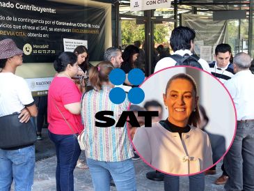 Sheinbaum se congratuló en presentar mayor recaudación fiscal, pues aseguró que los impuestos se traducen en dinero del pueblo para el pueblo. EL INFORMADOR / SUN /ARCHIVO