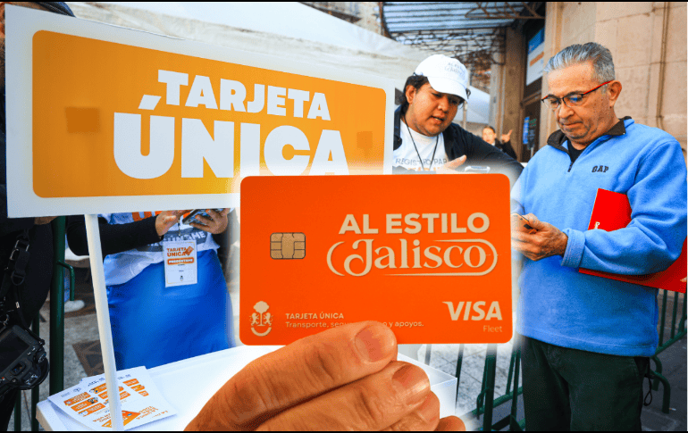 A partir de este lunes, la Tarjeta Única Al Estilo Jalisco podrá recogerse en 11 módulos ubicados en la Zona Metropoliana de Guadalajara (ZMG) y municipios con pago electrónico en el transporte público. EL INFORMADOR/ARCHIVO