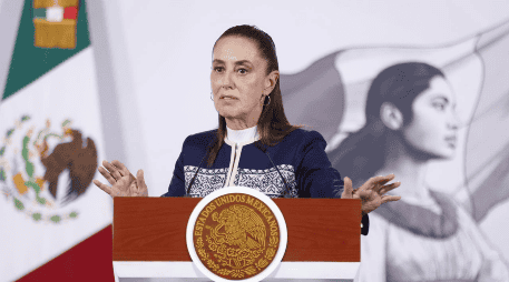 Polymarket lanzó una apuesta sobre la posible salida de la Presidencia de la República de Sheinbaum antes de que termine su mandato. SUN/ D. Simón Sánchez