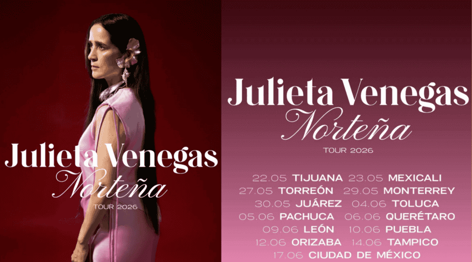 Julieta Venegas, exintegrante de la banda Tijuana No!, cuenta con una trayectoria discográfica de nueve álbumes de estudioJulieta Venegas, exintegrante de la banda Tijuana No!, cuenta con una trayectoria discográfica de nueve álbumes de estudio. INSTAGRAM/julietavenegasp