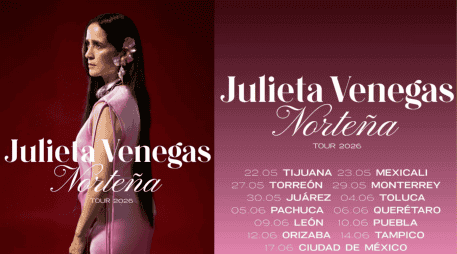 Julieta Venegas, exintegrante de la banda Tijuana No!, cuenta con una trayectoria discográfica de nueve álbumes de estudioJulieta Venegas, exintegrante de la banda Tijuana No!, cuenta con una trayectoria discográfica de nueve álbumes de estudio. INSTAGRAM/julietavenegasp