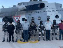 En un comunicado, la SSPC detalló que las fuerzas de seguridad detuvieron a los sospechosos tras detectar que se encontraban armados. X / @OHarfuch