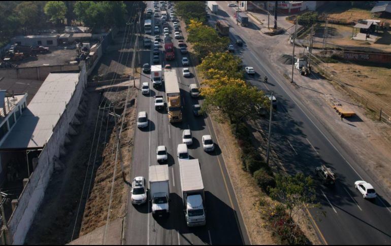 La Policía Vial de Jalisco informó del cierre total en la carretera en ambos sentidos. EL INFORMADOR / ARCHIVO
