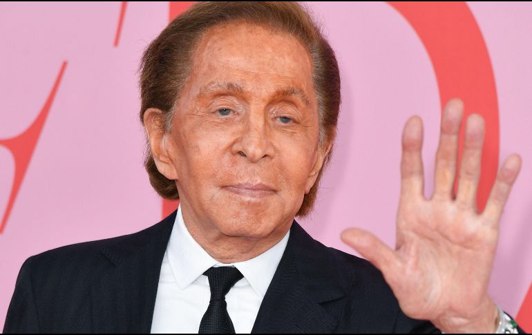 El diseñador de moda Valentino Garavani, quien recintemente falleció a los 93 años. AFP /ARCHIVO
