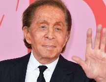 El diseñador de moda Valentino Garavani, quien recintemente falleció a los 93 años. AFP /ARCHIVO